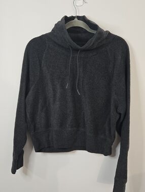 Old Navy Dark Charcoal Funnel Neck Sweater